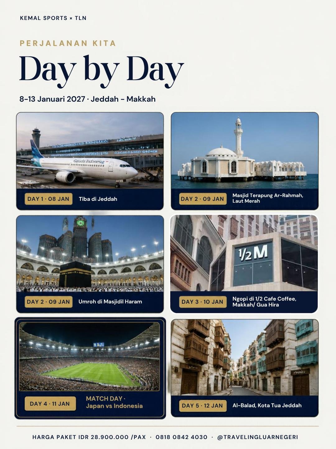 Perjalanan Day by Day Flyer